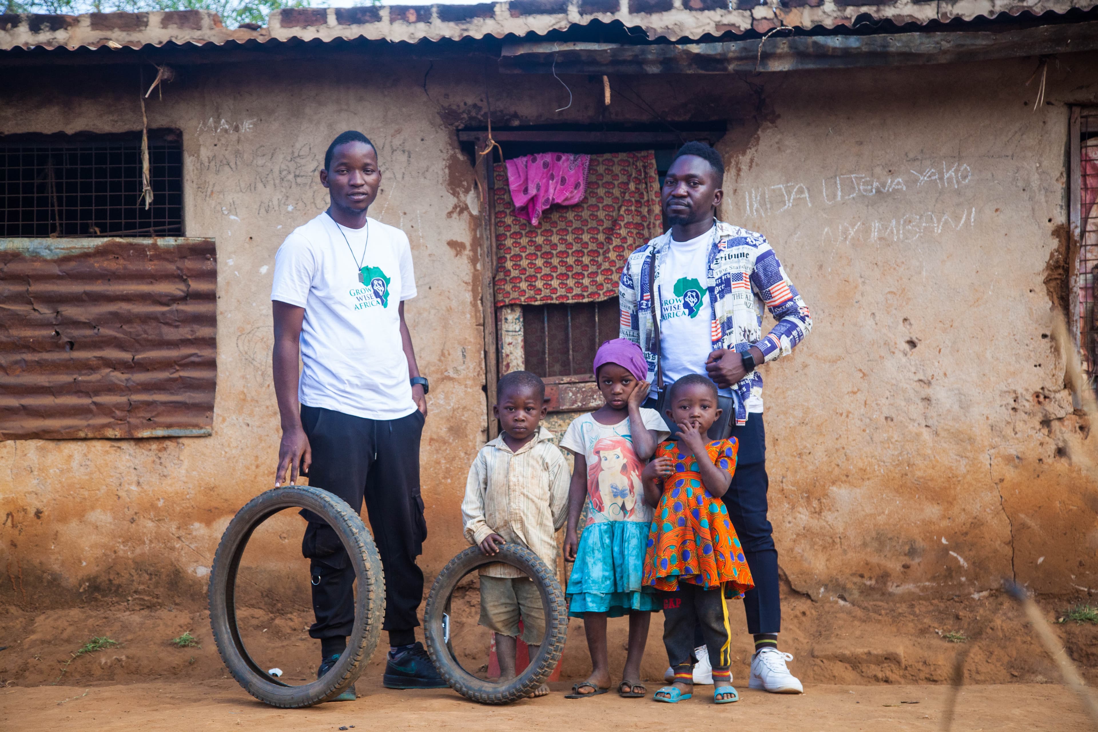 Grow Wise Africa team in the field